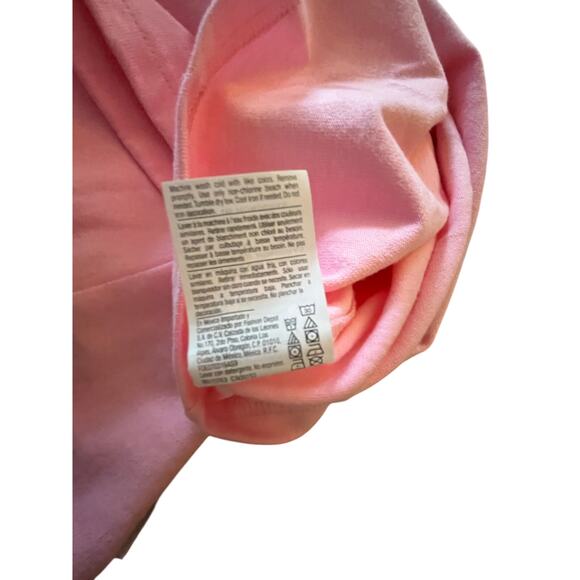 Champion Pink Cropped Sesame St T “Everything I Know I Learned on The Streets” L - Picture 5 of 8